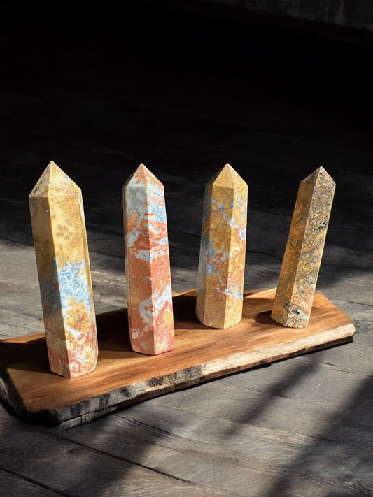 Maligano jasper crystal towers