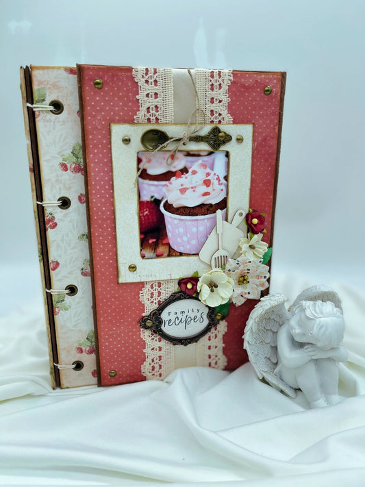Srawberry cupcake 3-way recipe book