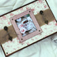 Pink rose tea chest