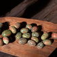Unakite tumbled crystals