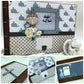Baby photo album "Blue"