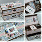 Shabby chic jewellery chest